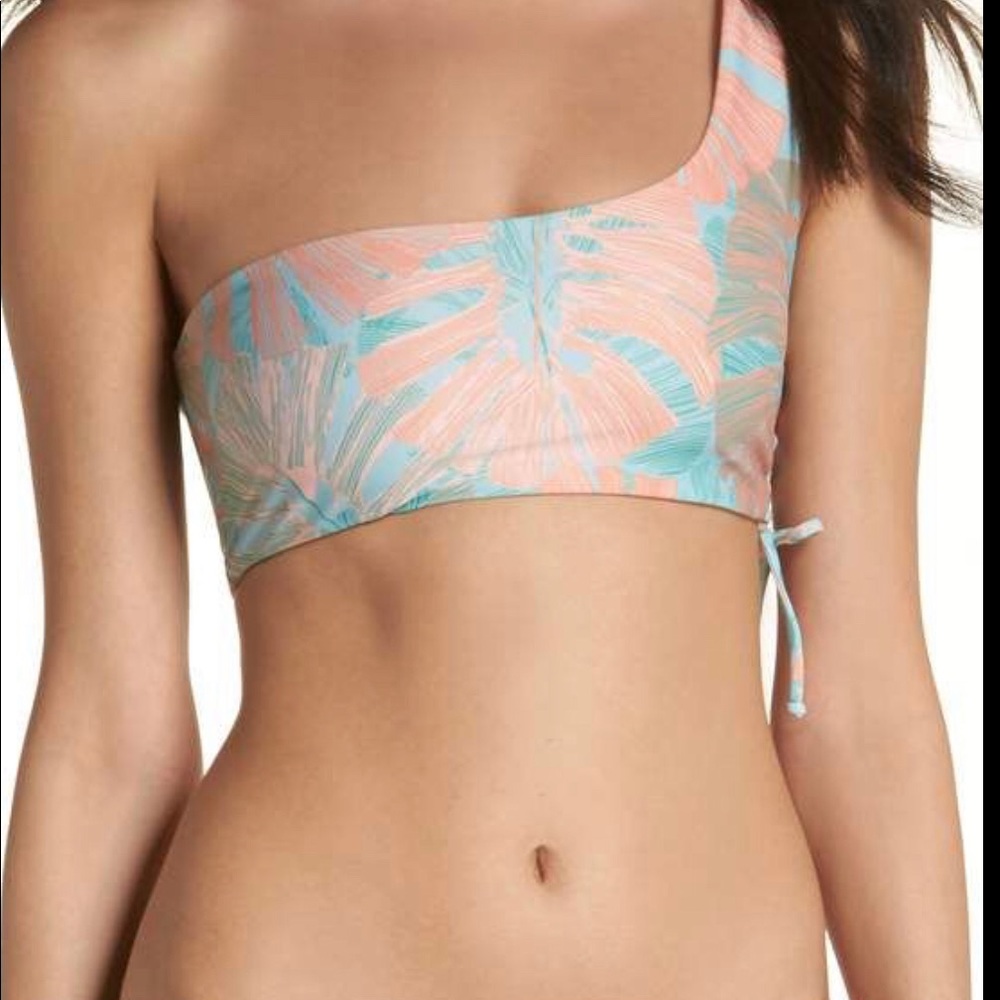 L Space One Shoulder Bikini Top